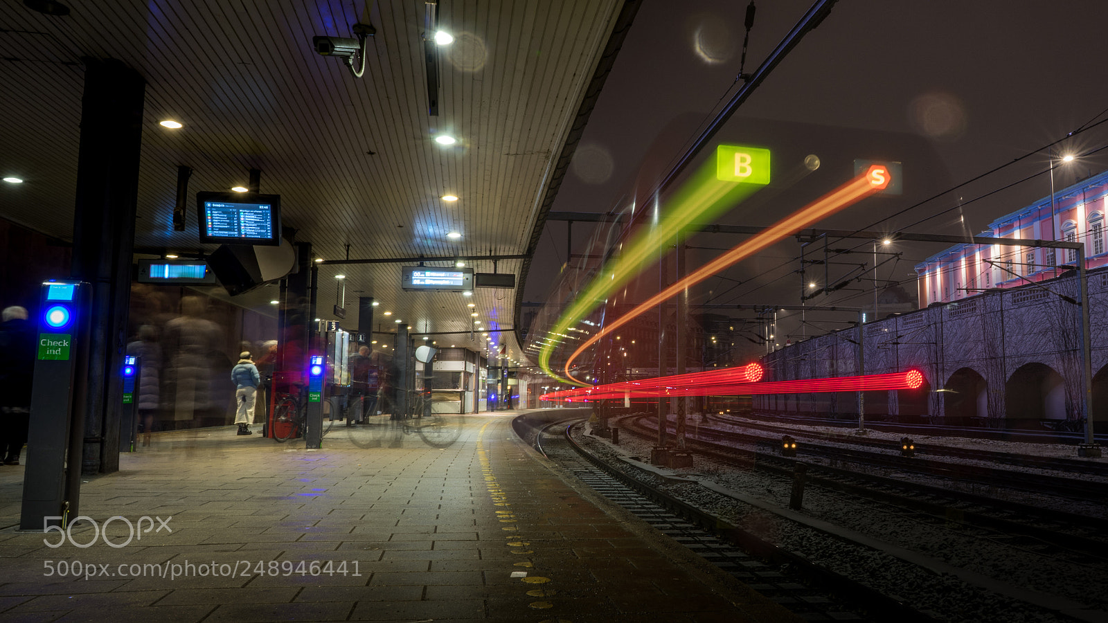 Sony a7 II sample photo. Vesterbro at night photography