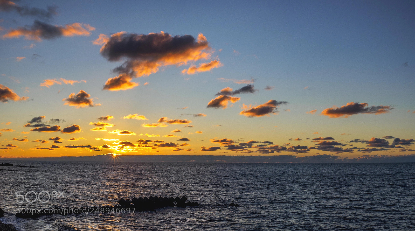 Olympus OM-D E-M5 II sample photo. Sunset in hokkaido. photography