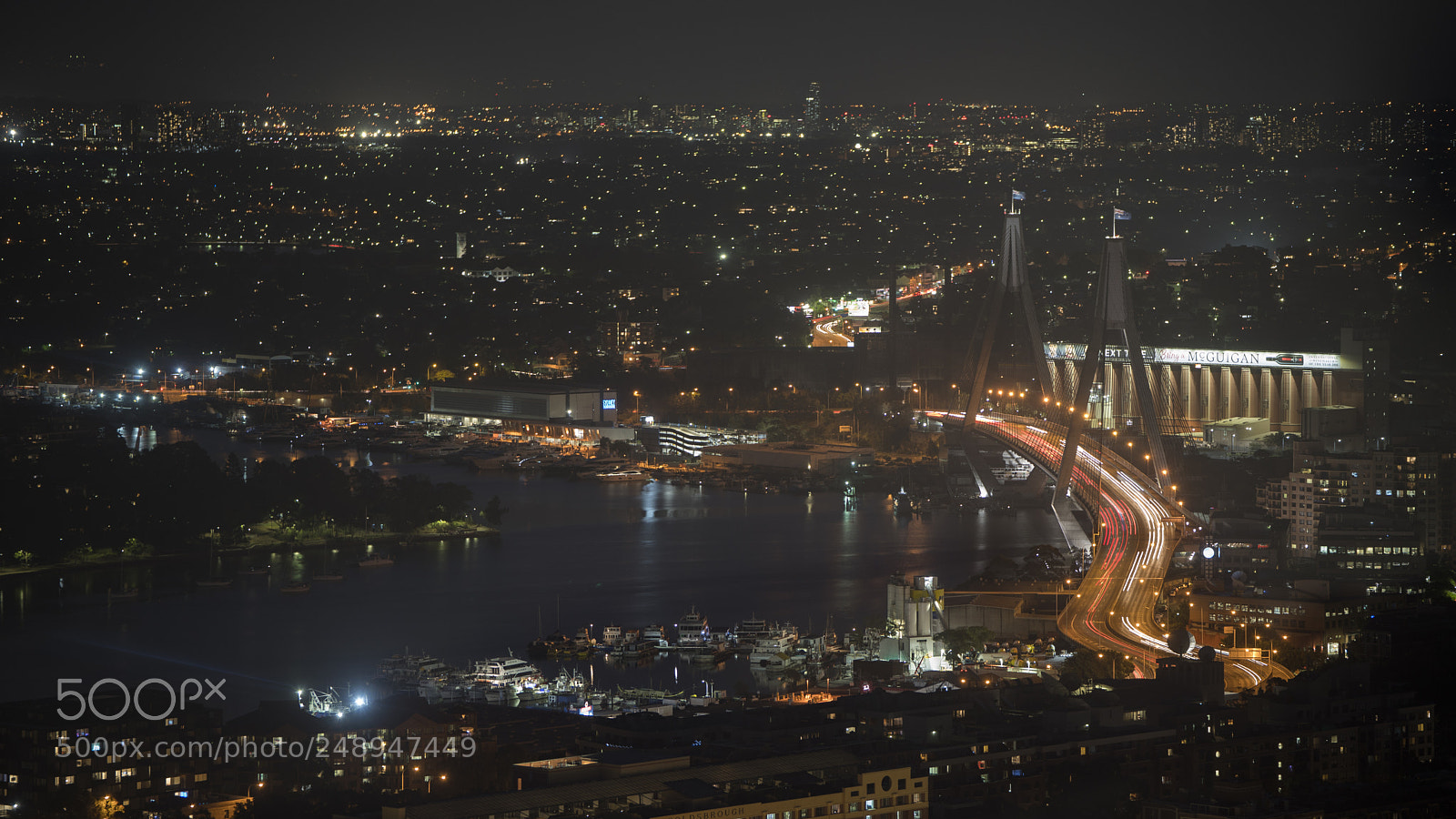 Sony a9 sample photo. Sydney night photography