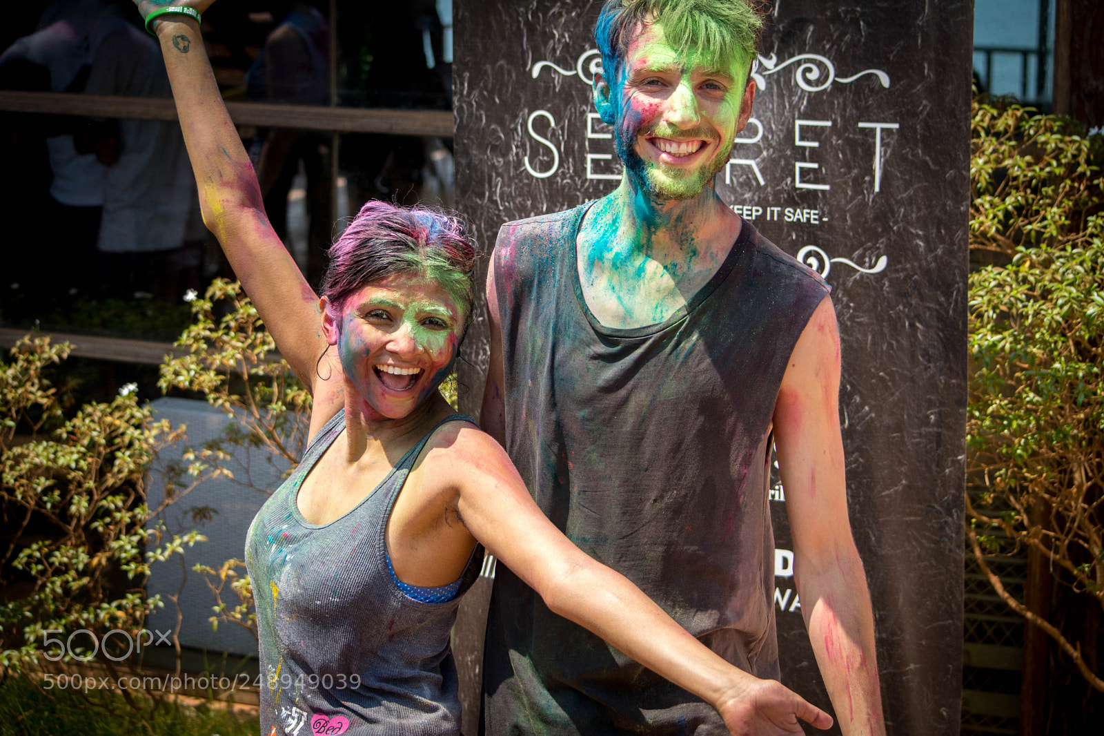 Nikon D7100 sample photo. Holi celebrations india photography