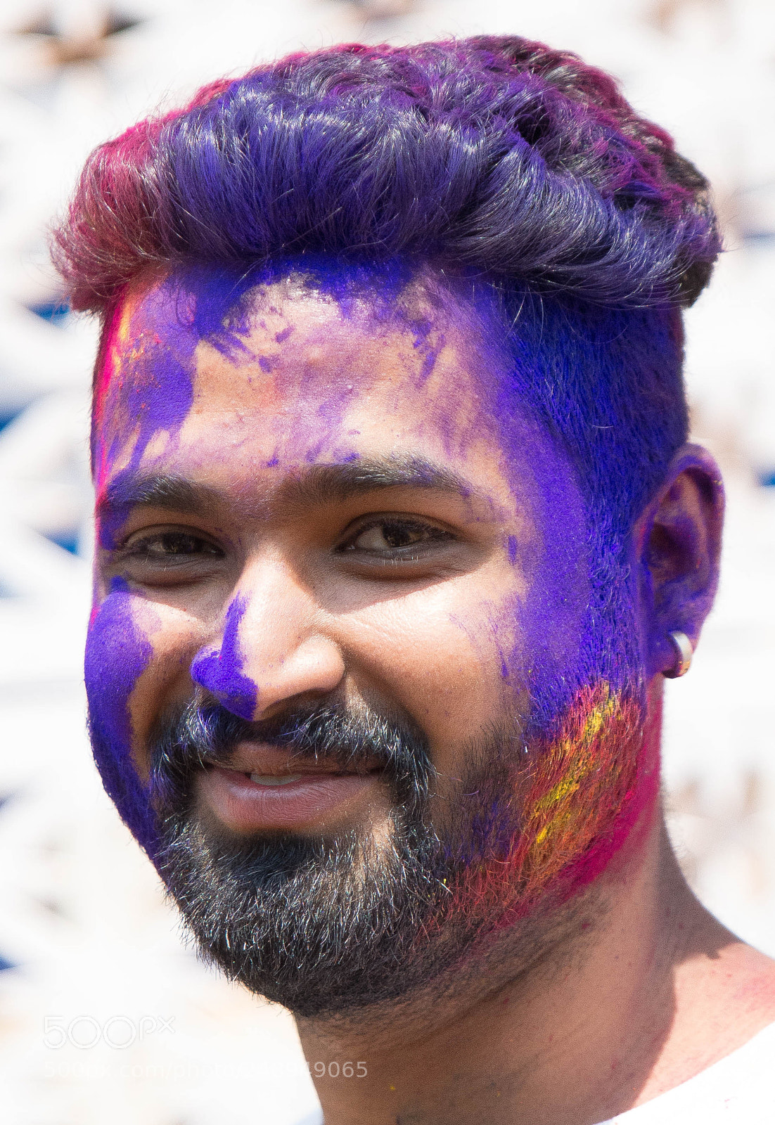 Nikon D7100 sample photo. Holi celebrations india photography