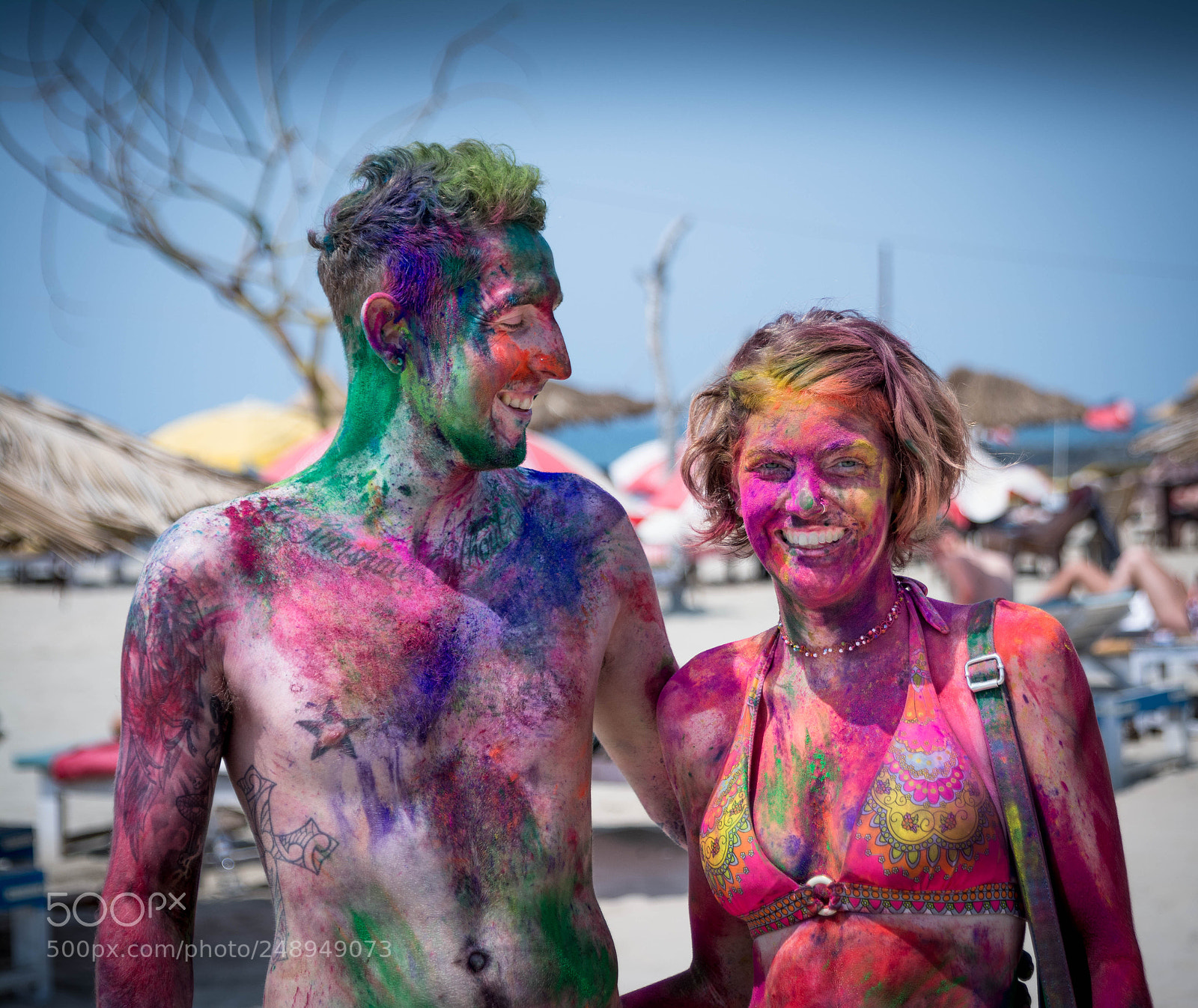 Nikon D7100 sample photo. Holi celebrations india photography