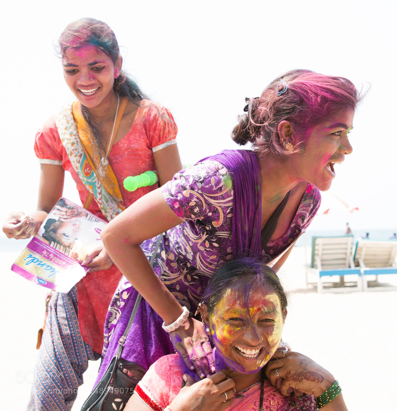 Nikon D7100 sample photo. Holi celebrations india photography