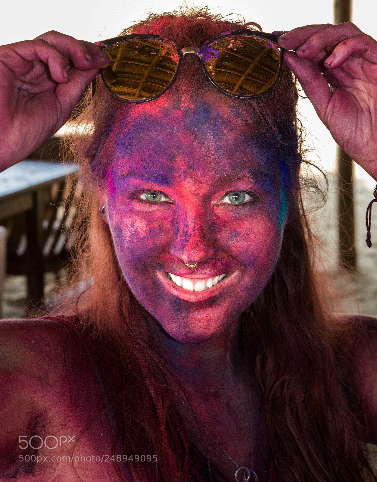 Nikon D7100 sample photo. Holi celebrations india photography