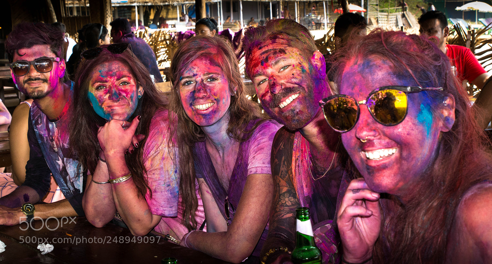 Nikon D7100 sample photo. Holi celebrations india photography