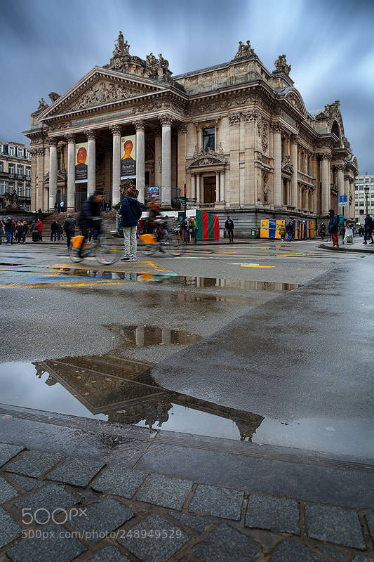 Canon EOS 5D Mark II sample photo. Stock exchange brussels photography