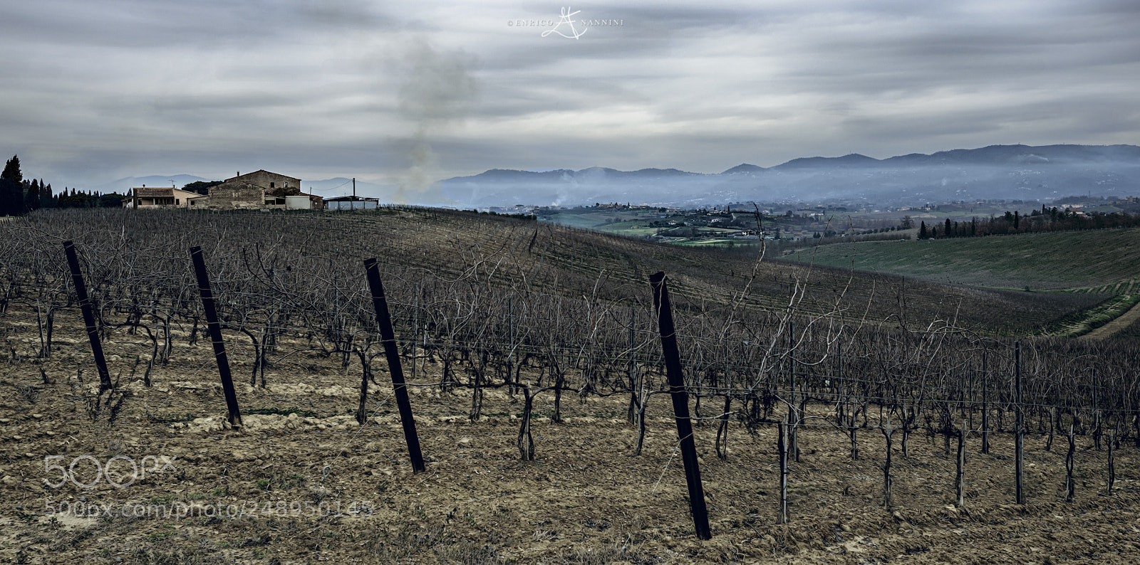 Nikon D810 sample photo. Tuscany's hills photography