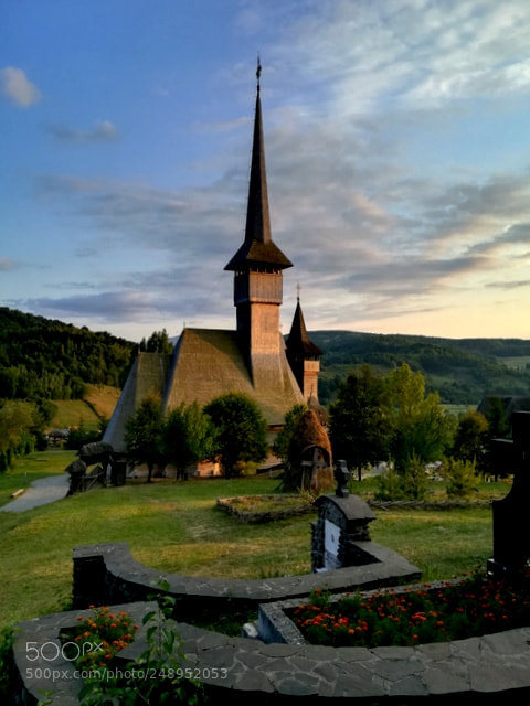 HUAWEI PRA-LX1 sample photo. Biserica de lemn din photography