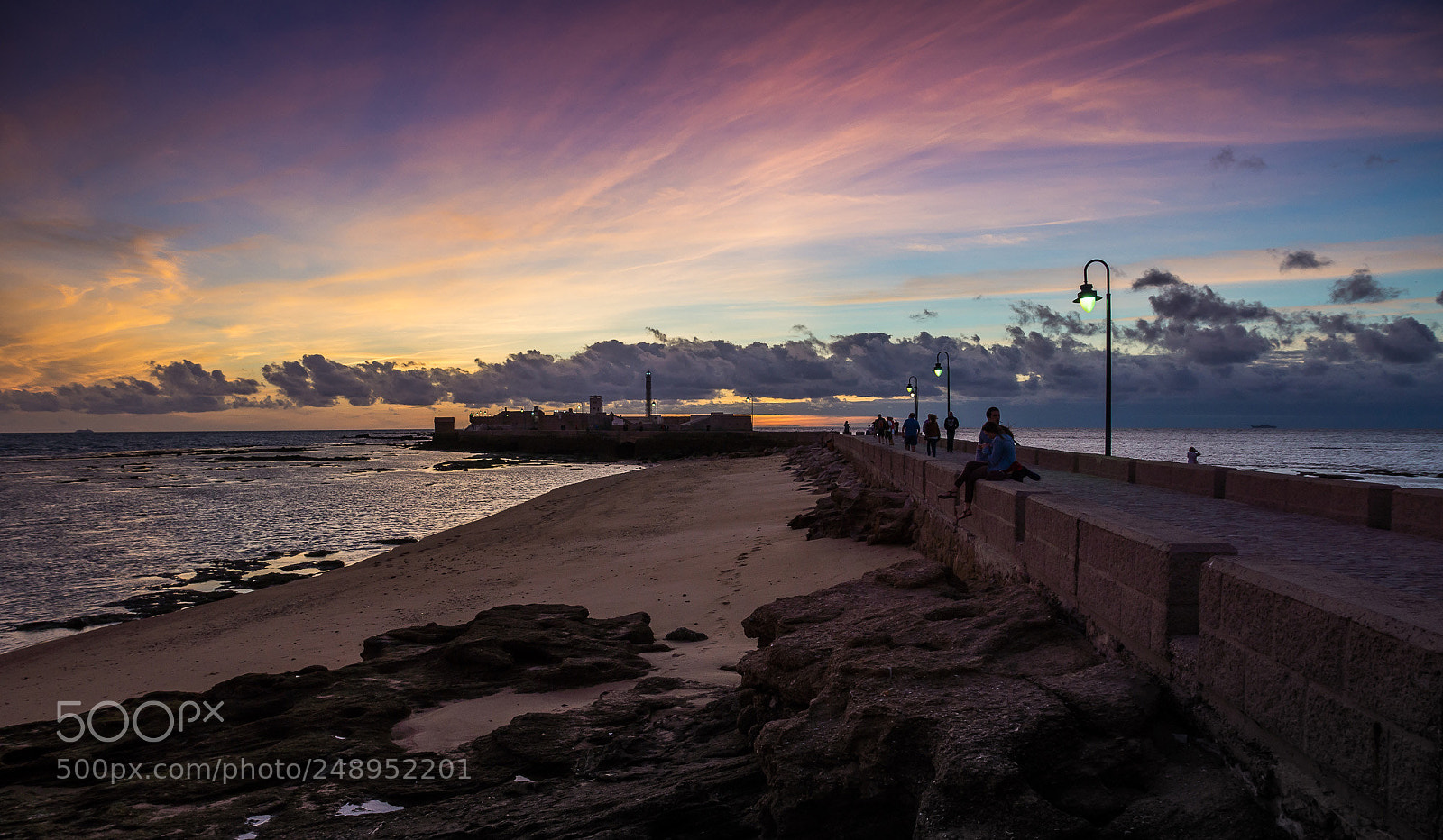 Sony SLT-A77 sample photo. Evening in cadiz photography