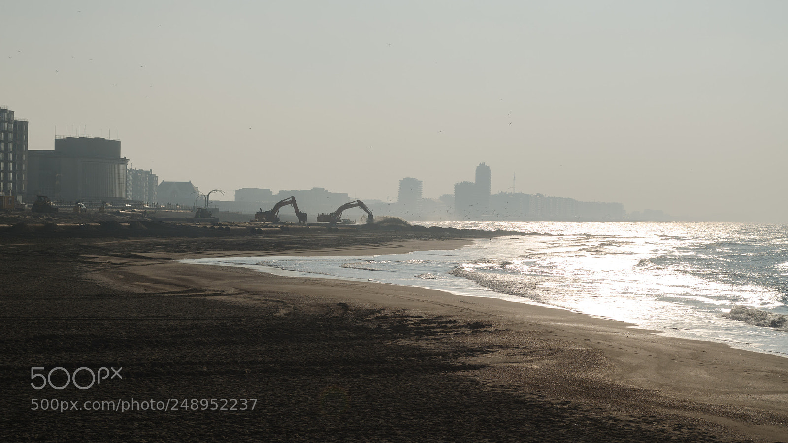 Nikon D5100 sample photo. Ostend beach photography