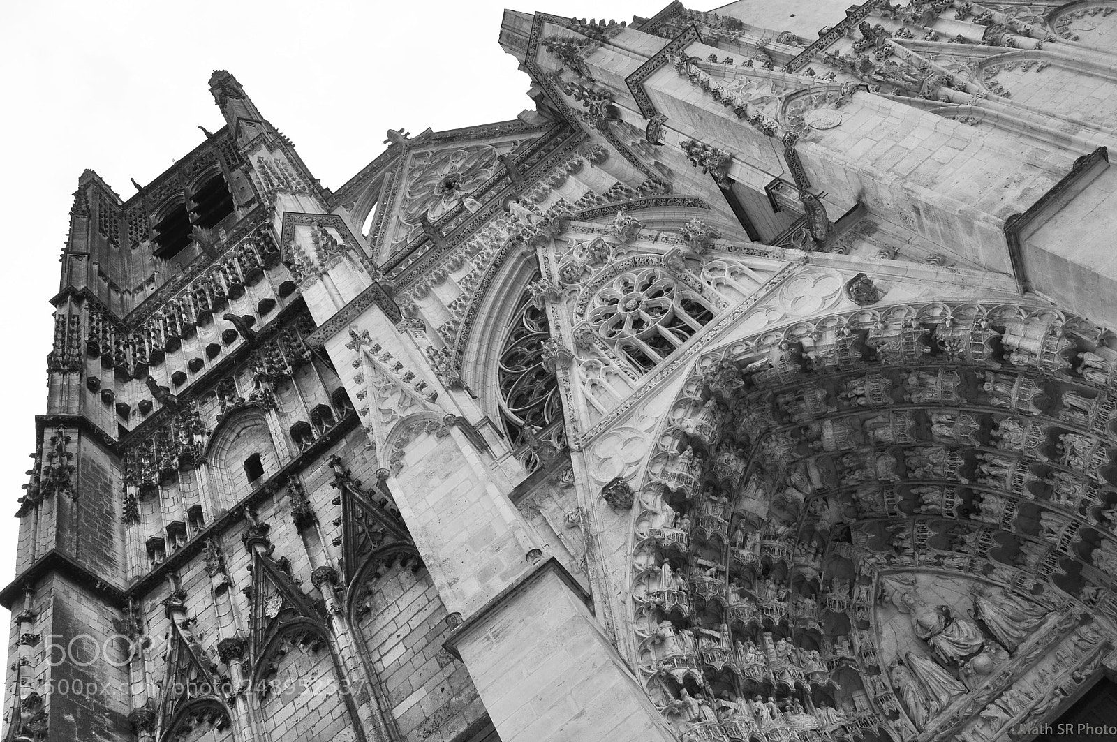 Nikon D5000 sample photo. Cath drale saint- tienne photography