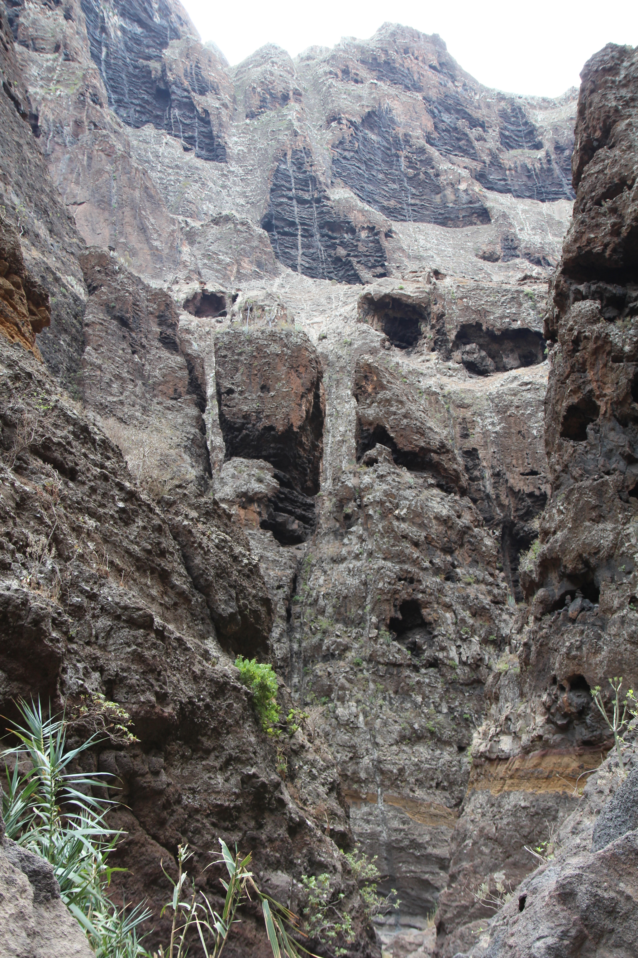 Canon EF-S 17-55mm F2.8 IS USM sample photo. The canyon of masca, teneriffa photography