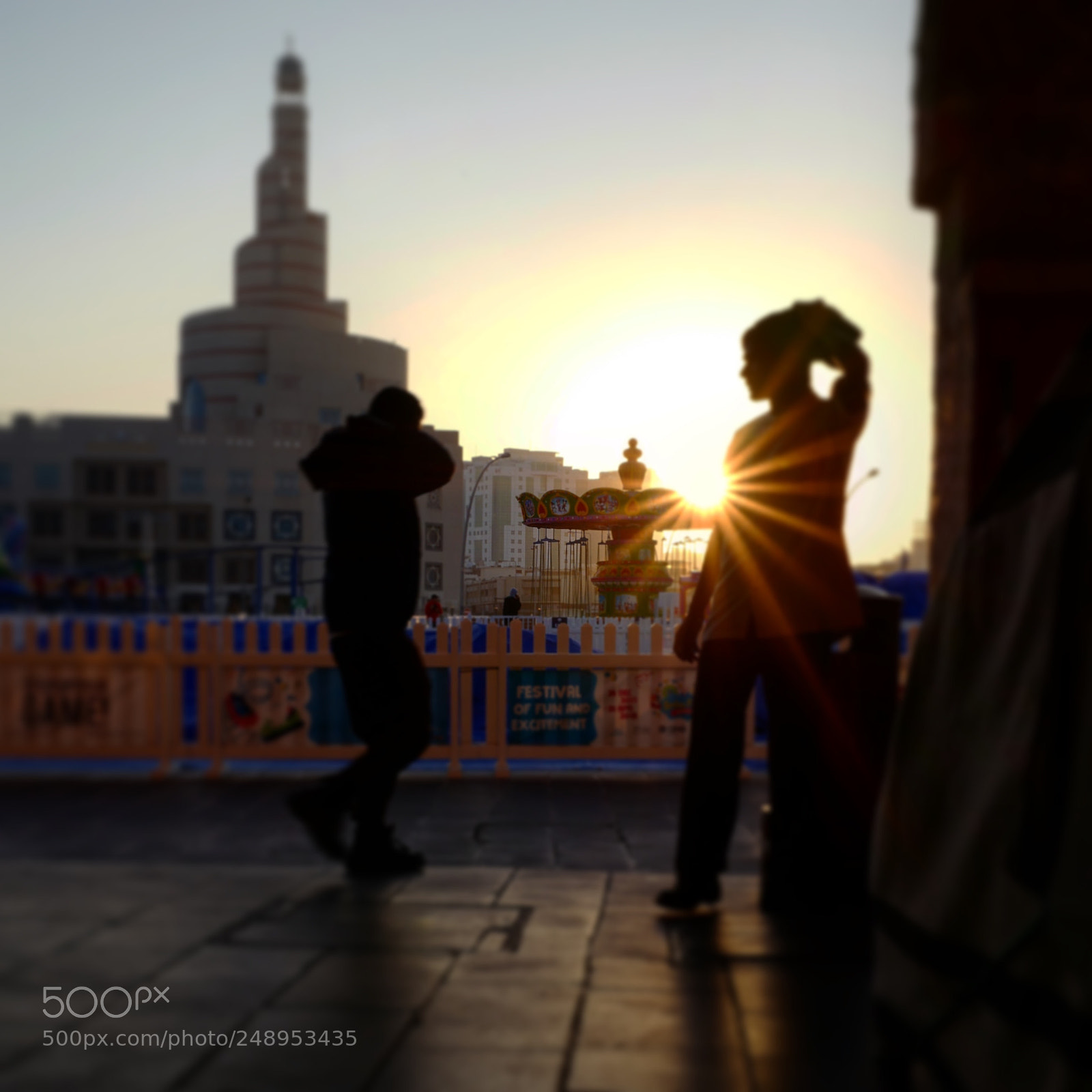 Leica Q (Typ 116) sample photo. Silhouettes in the souq photography