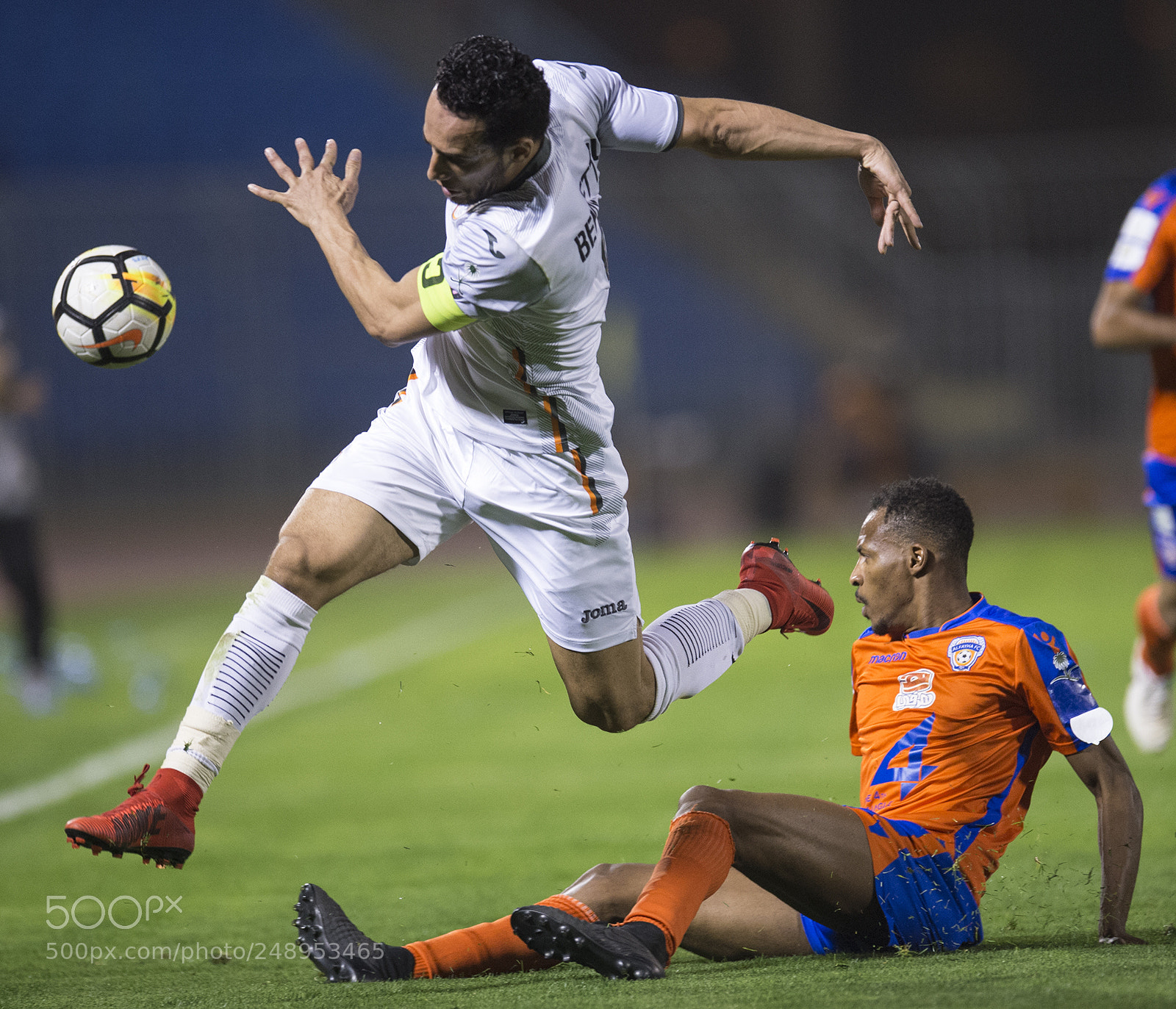 Nikon D4S sample photo. الدوري السعودي للمحترفين الشباب والفيحاء استاذ الامير فيصل بن فهد  الملز. 2018 م photography