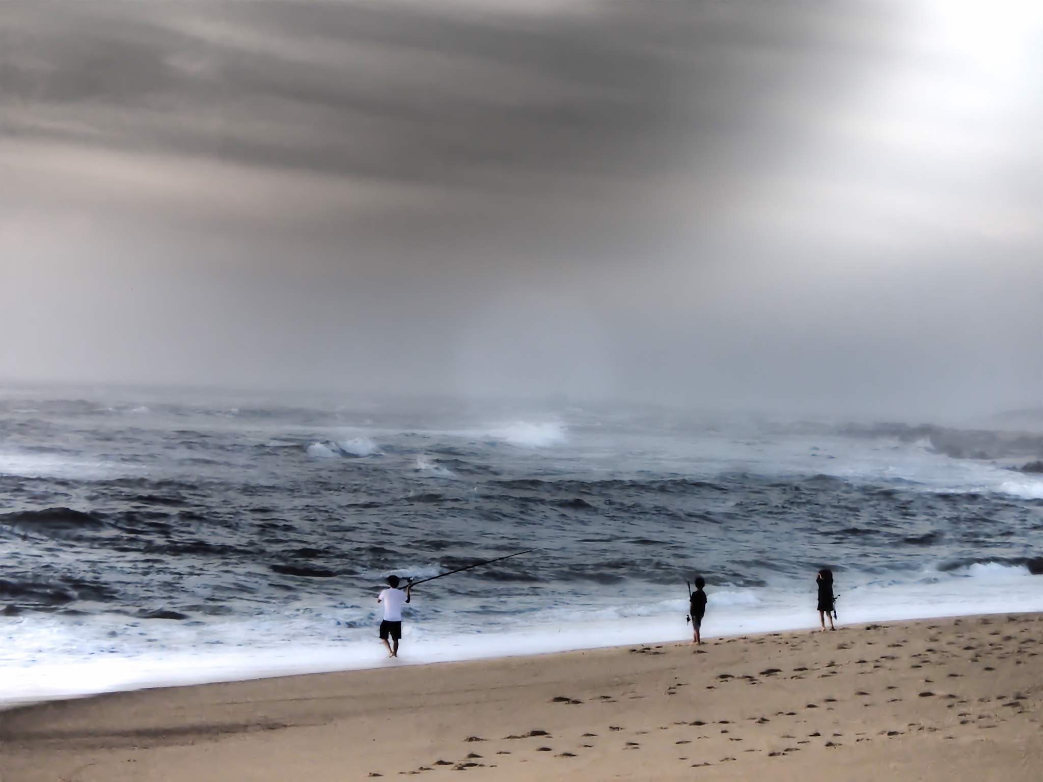 Olympus TG-3 sample photo. Fishing with dad 2 photography