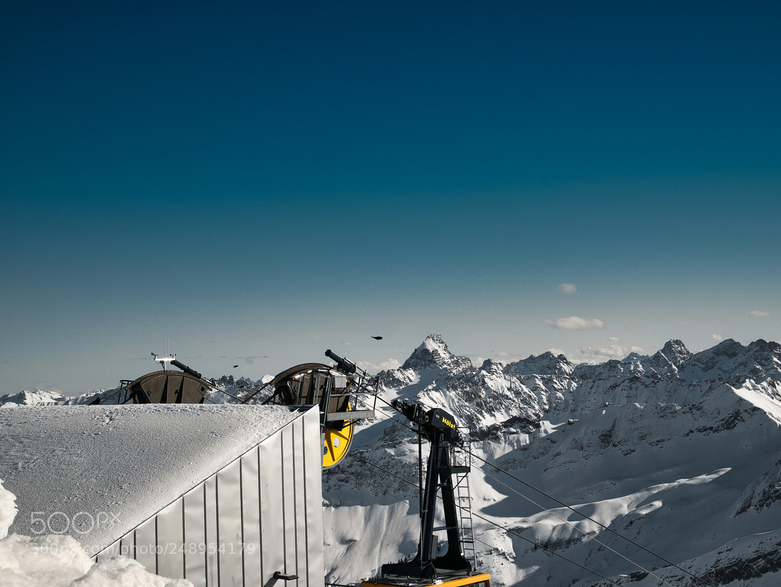 Panasonic DMC-G81 sample photo. Nebelhorn pano seilbahn photography