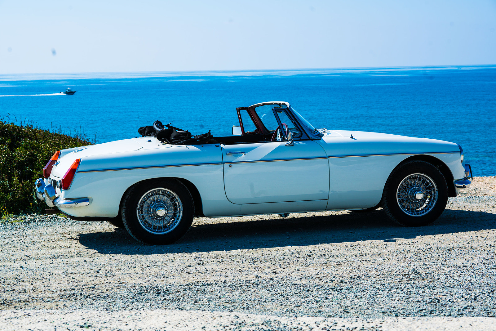 Sony a7R II sample photo. Mgb 1965 mediterrenaen view cyprus) photography