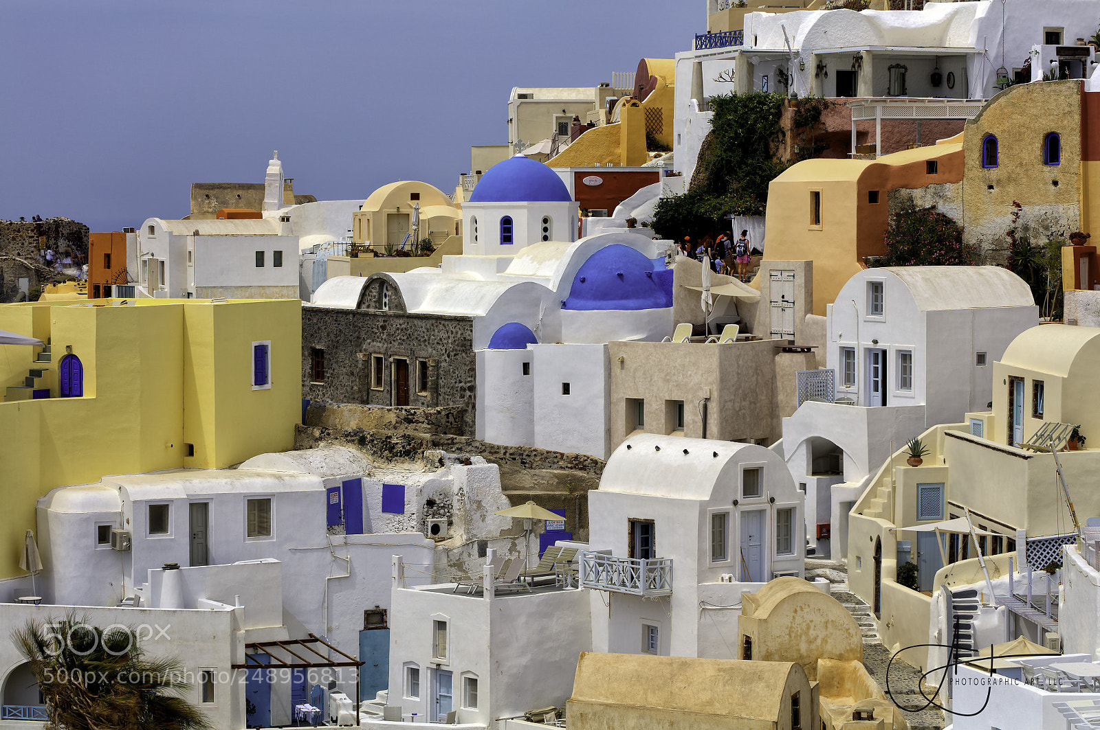 Canon EOS 5DS sample photo. Oia, santorini photography