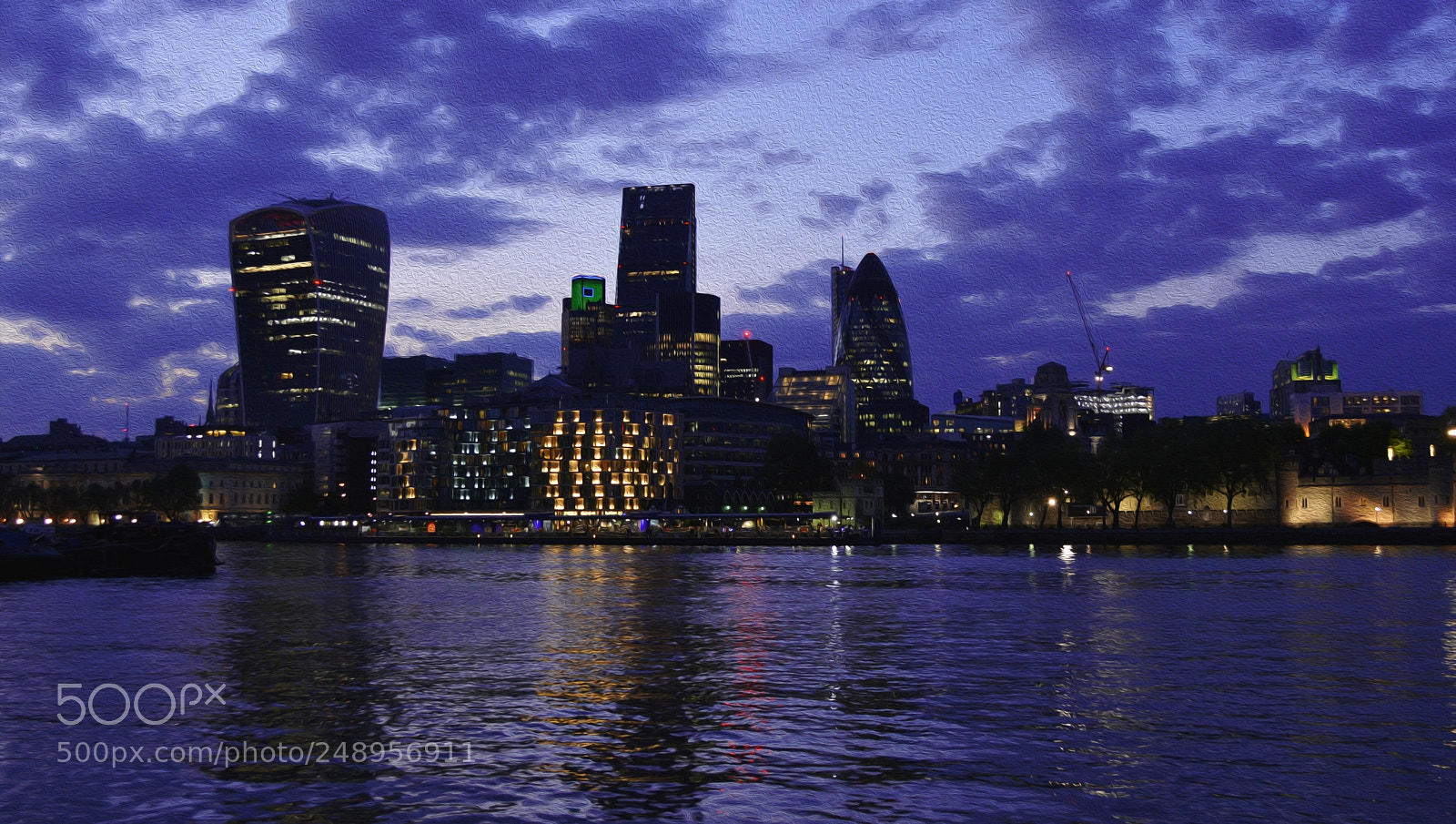 Nikon D5200 sample photo. Evening in london iii photography