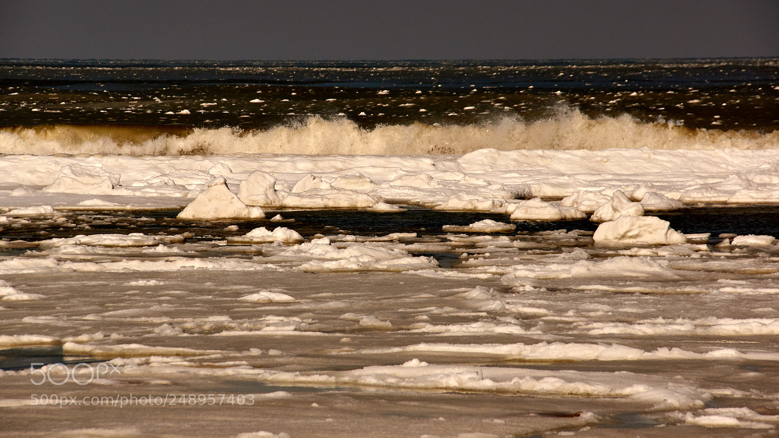 Sony SLT-A65 (SLT-A65V) sample photo. Icy north sea -1 photography