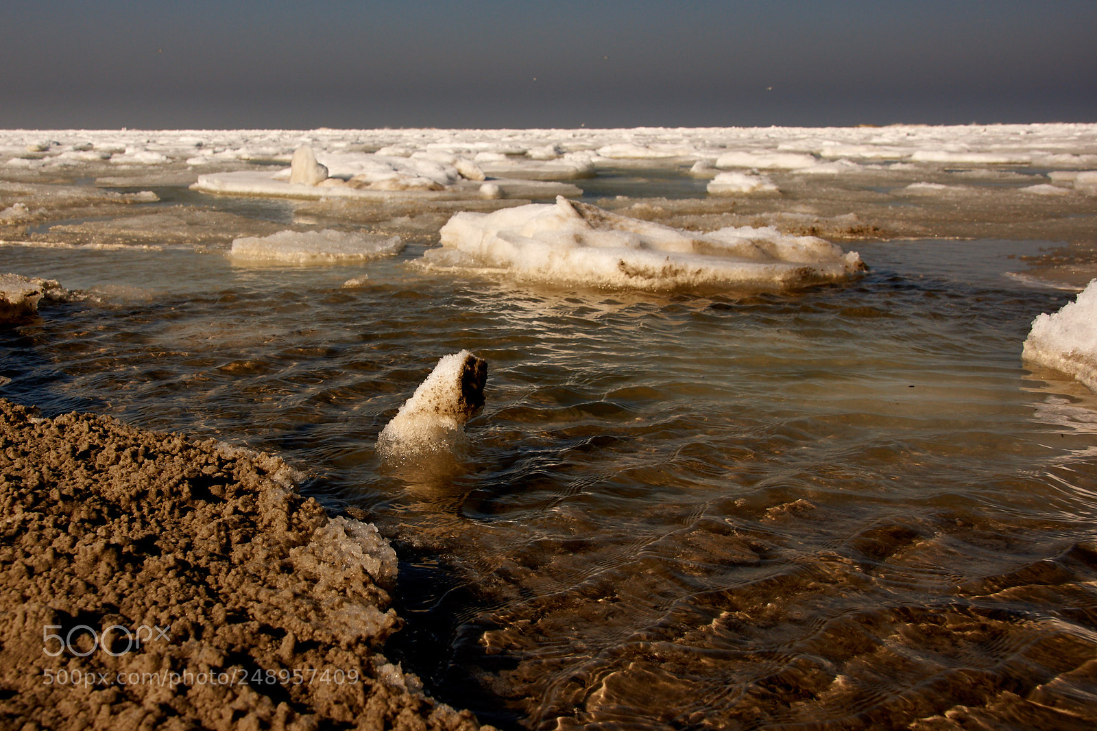 Sony SLT-A65 (SLT-A65V) sample photo. Icy north sea -3 photography