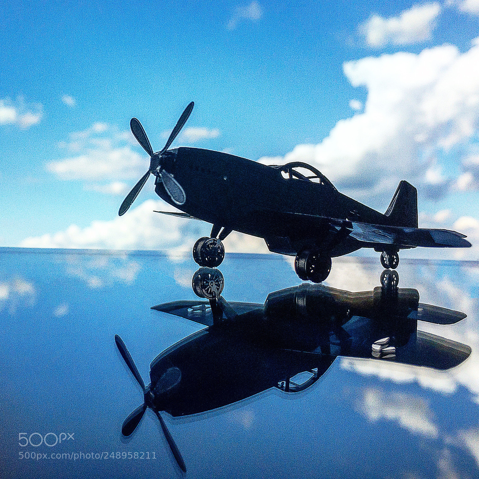 Apple iPhone SE sample photo. Toy plane photography