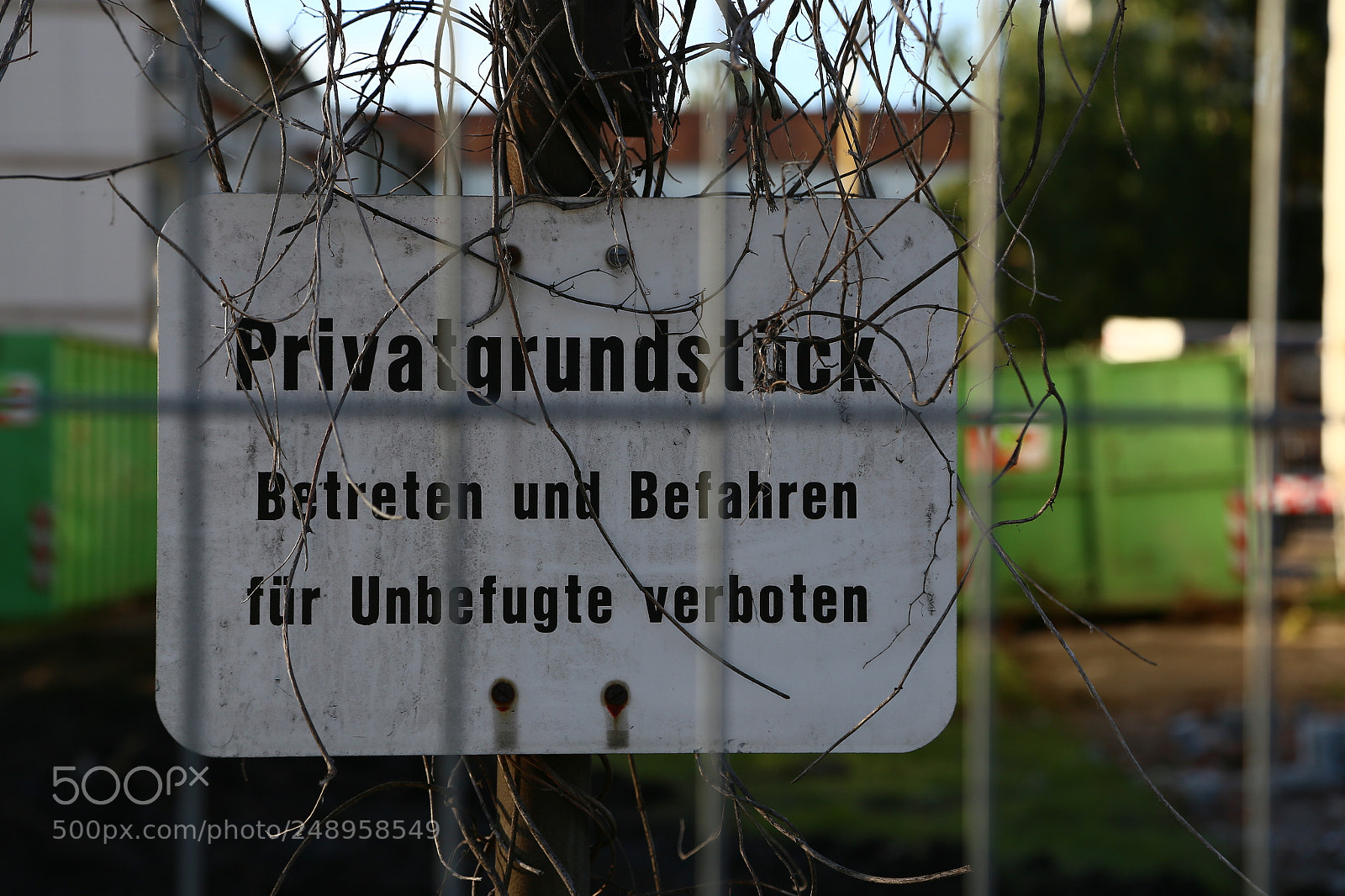 Canon EOS 6D + Canon EF 24-105mm F4L IS USM sample photo. Private property | privatgrundstück photography