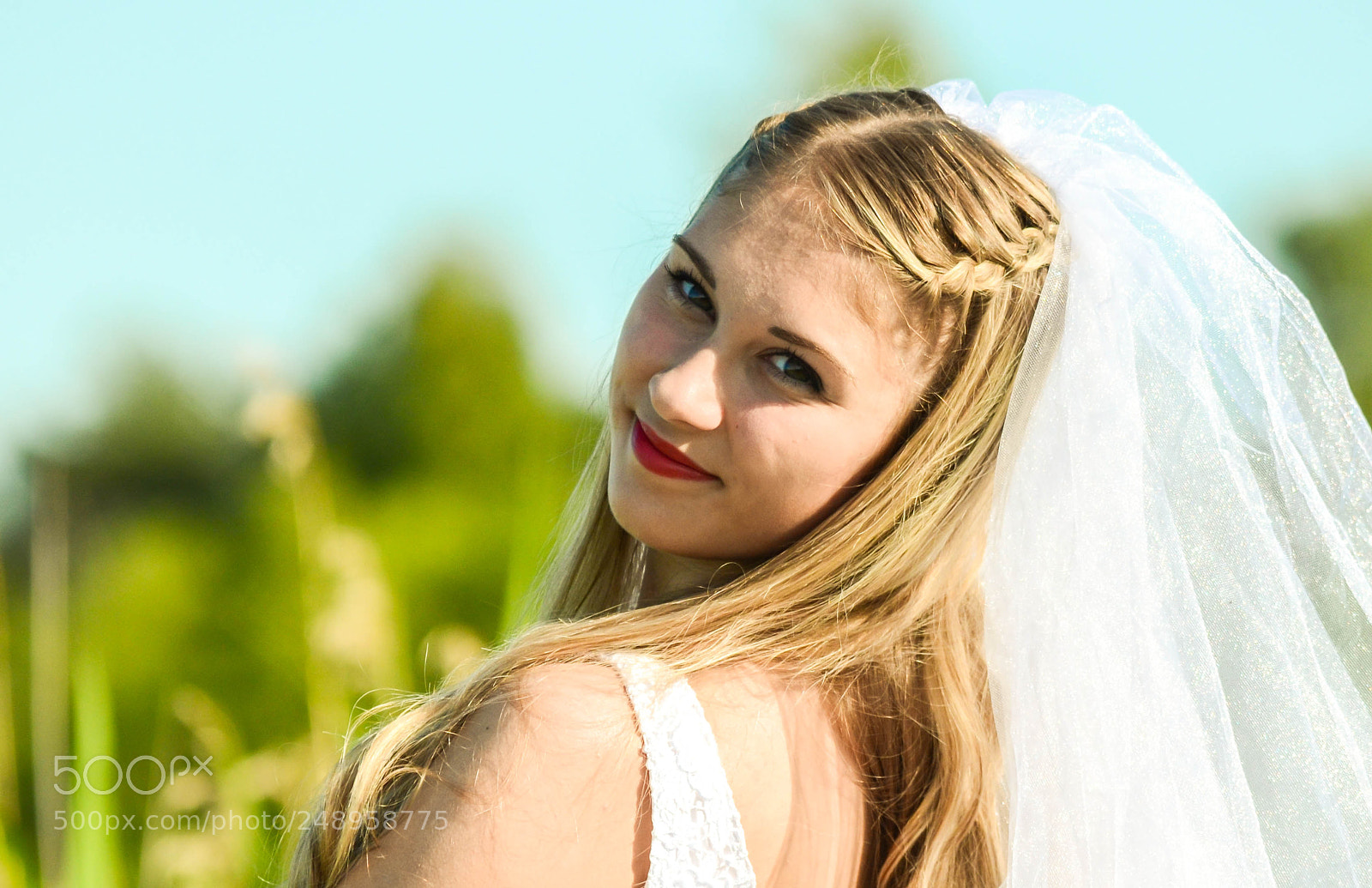 Nikon D5100 sample photo. Bride portrait photography
