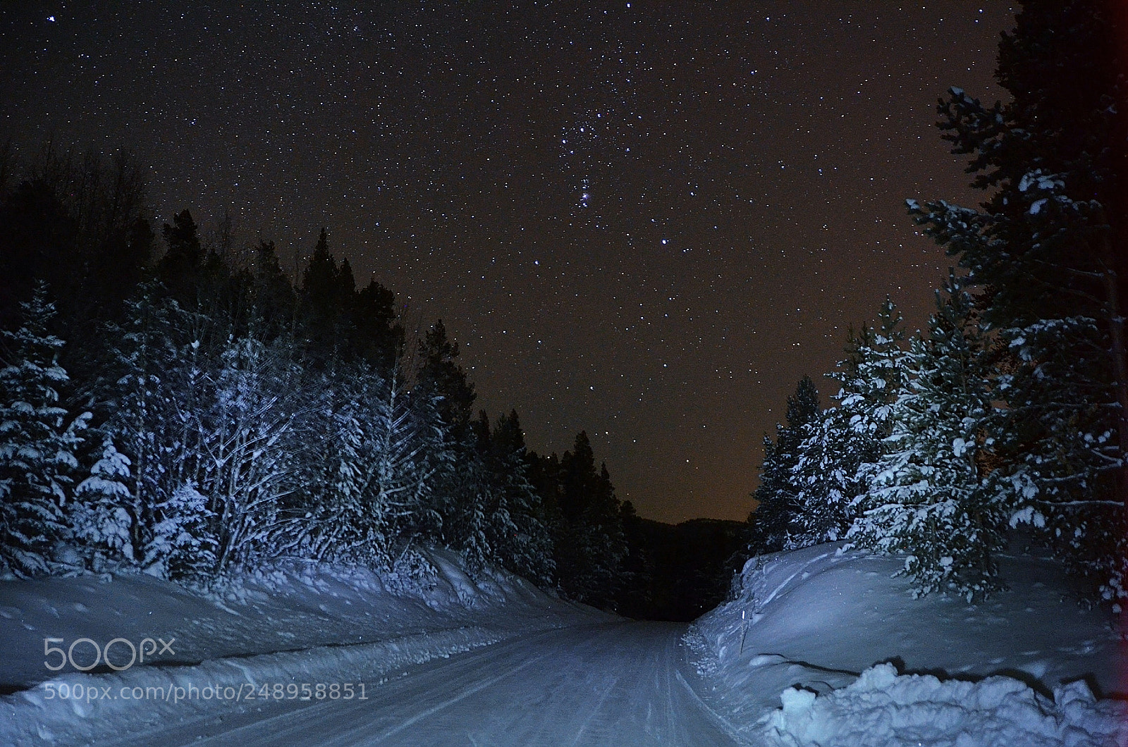 Nikon D7000 sample photo. Orions belt photography