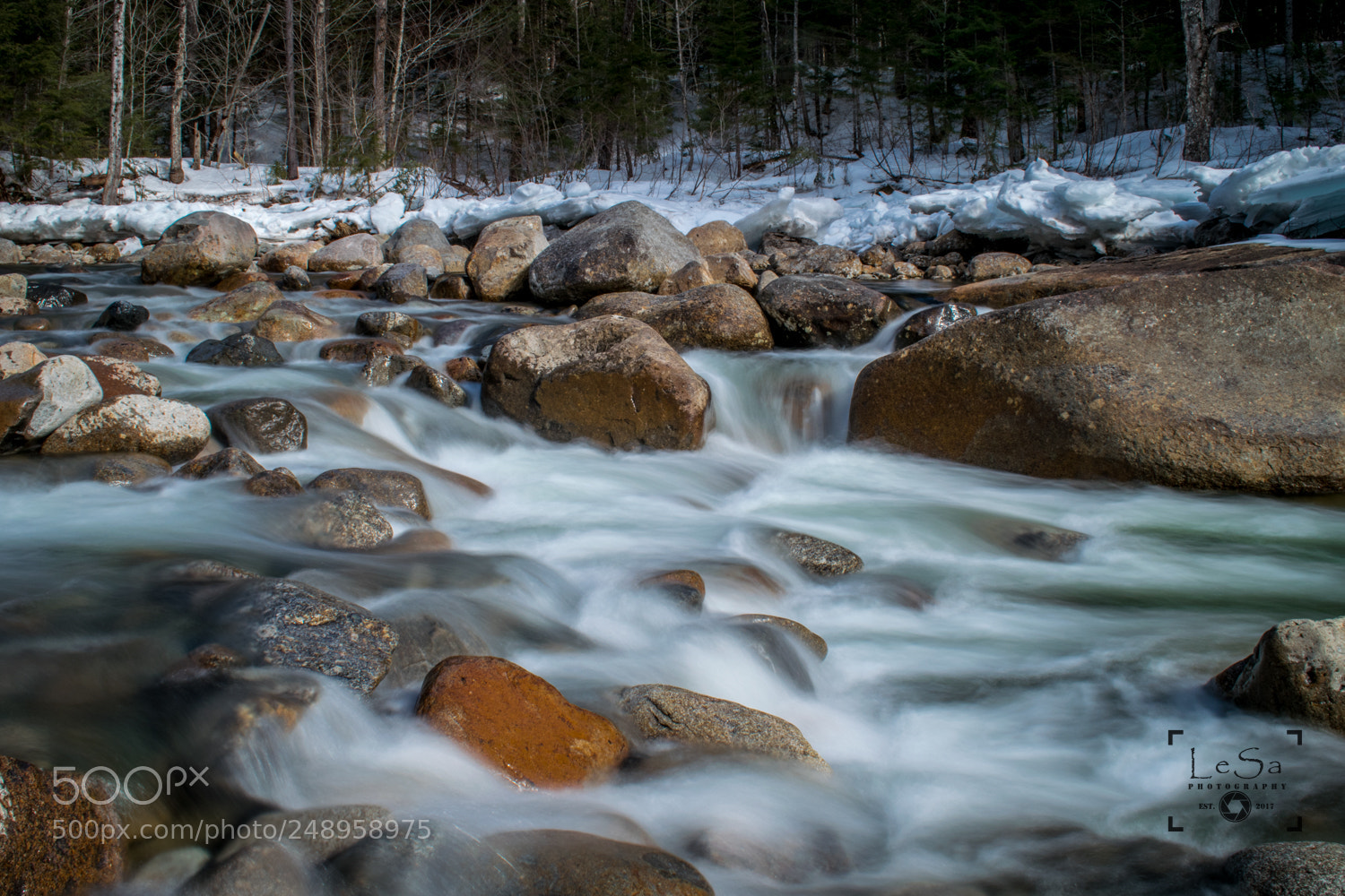 Nikon D3300 sample photo. Franconia falls a photography