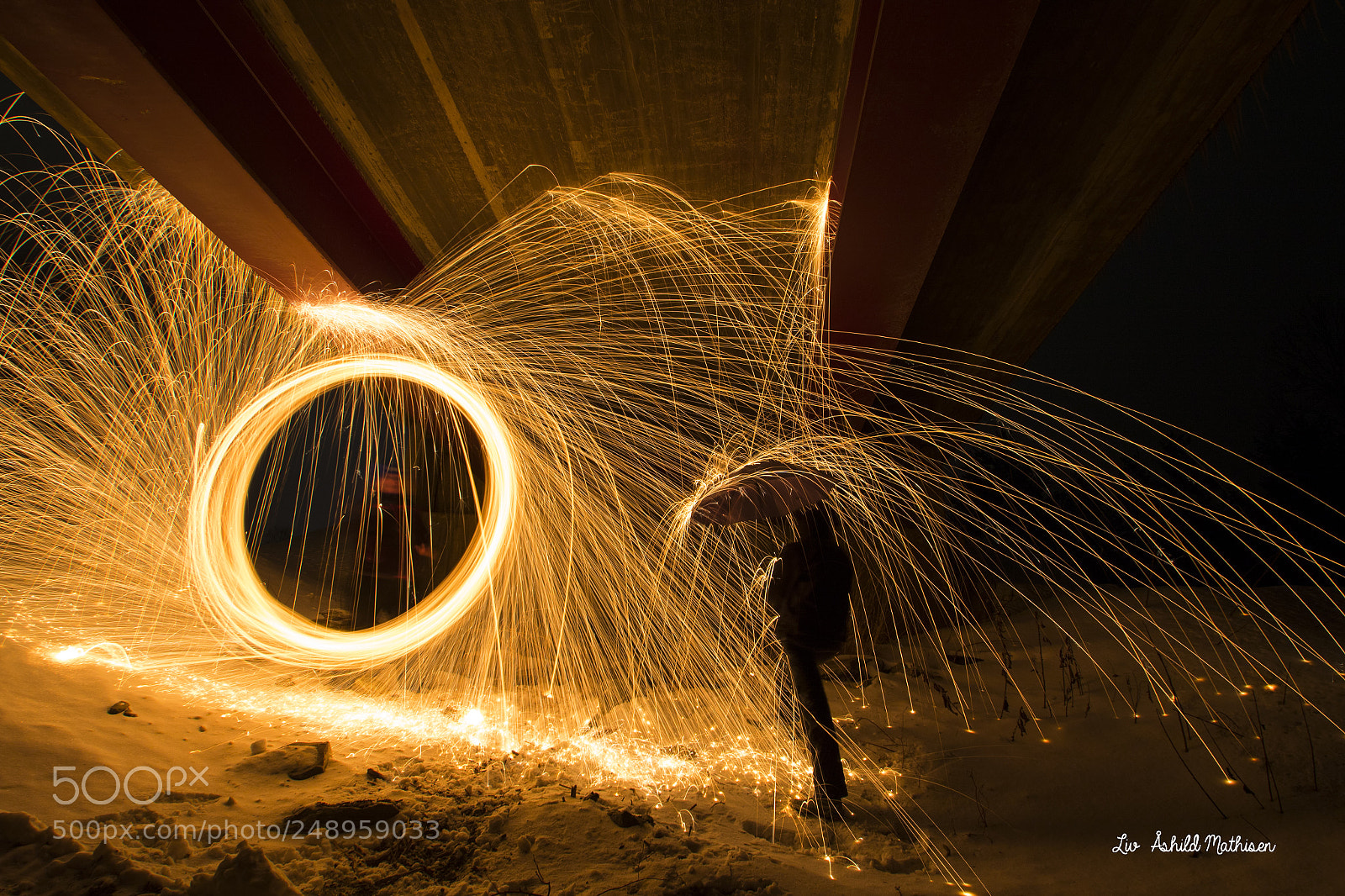 Canon EOS 7D Mark II sample photo. Fire rain photography