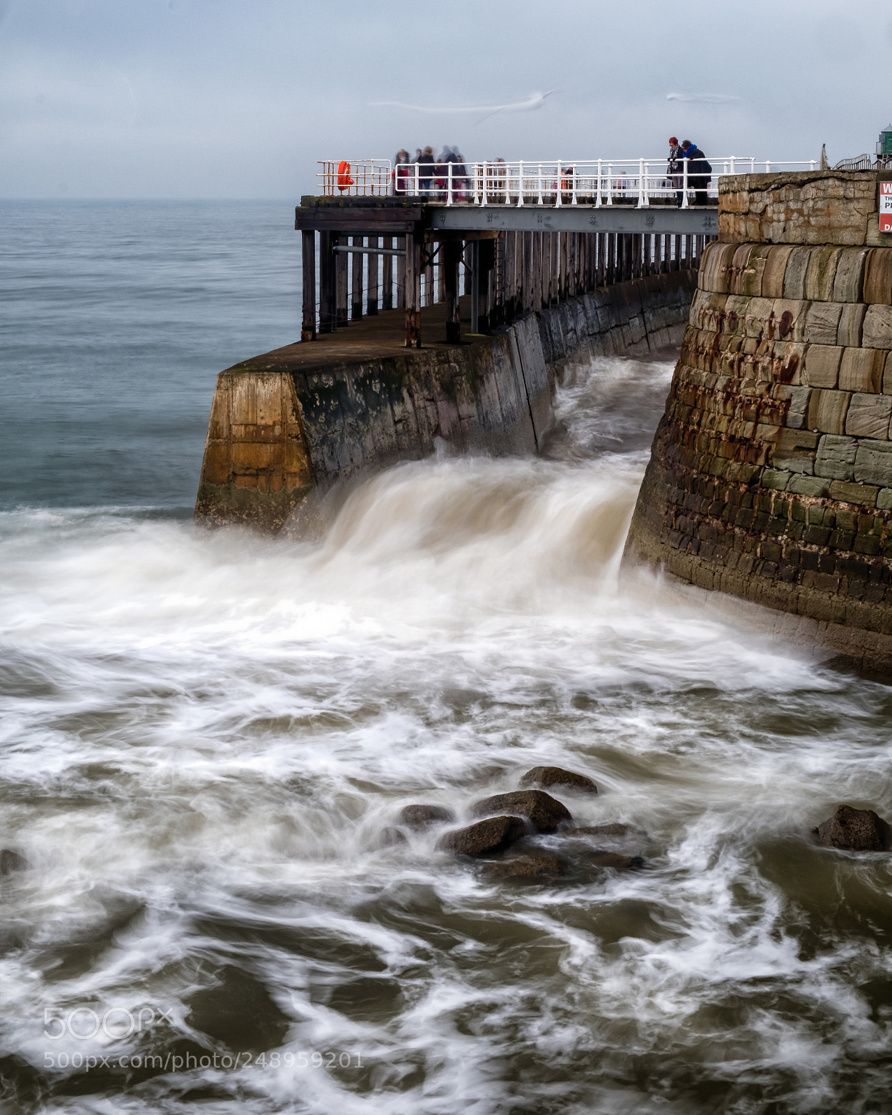 Fujifilm X-T2 sample photo. Whitby tides photography