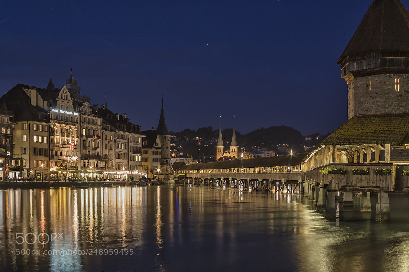 Canon EOS 30D sample photo. Luzern nachts i photography