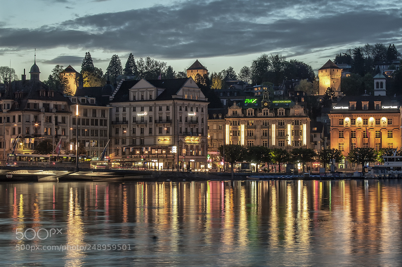 Canon EOS 30D sample photo. Luzern nachts iii photography