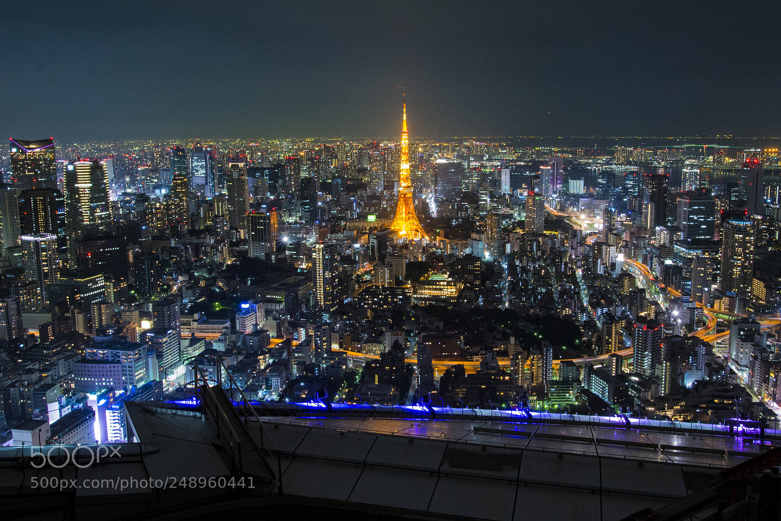 Nikon D610 sample photo. Tokyo nightscape photography