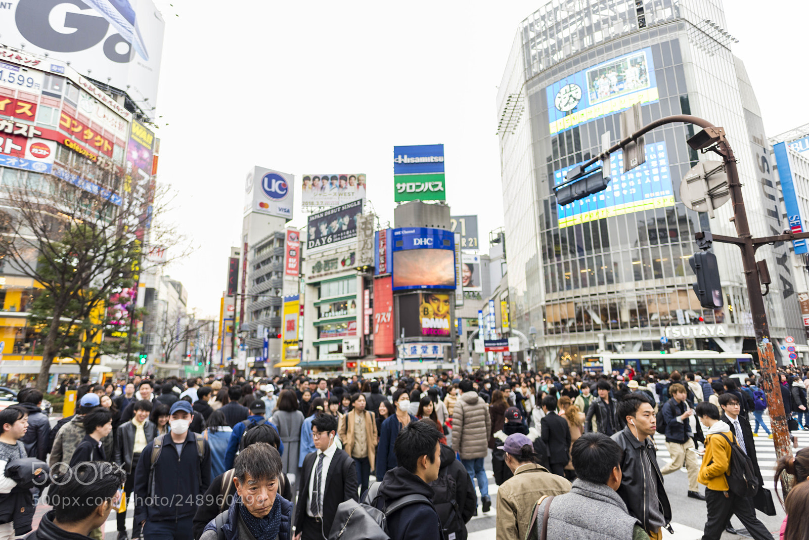 Nikon D610 sample photo. Tokyo shibuya photography