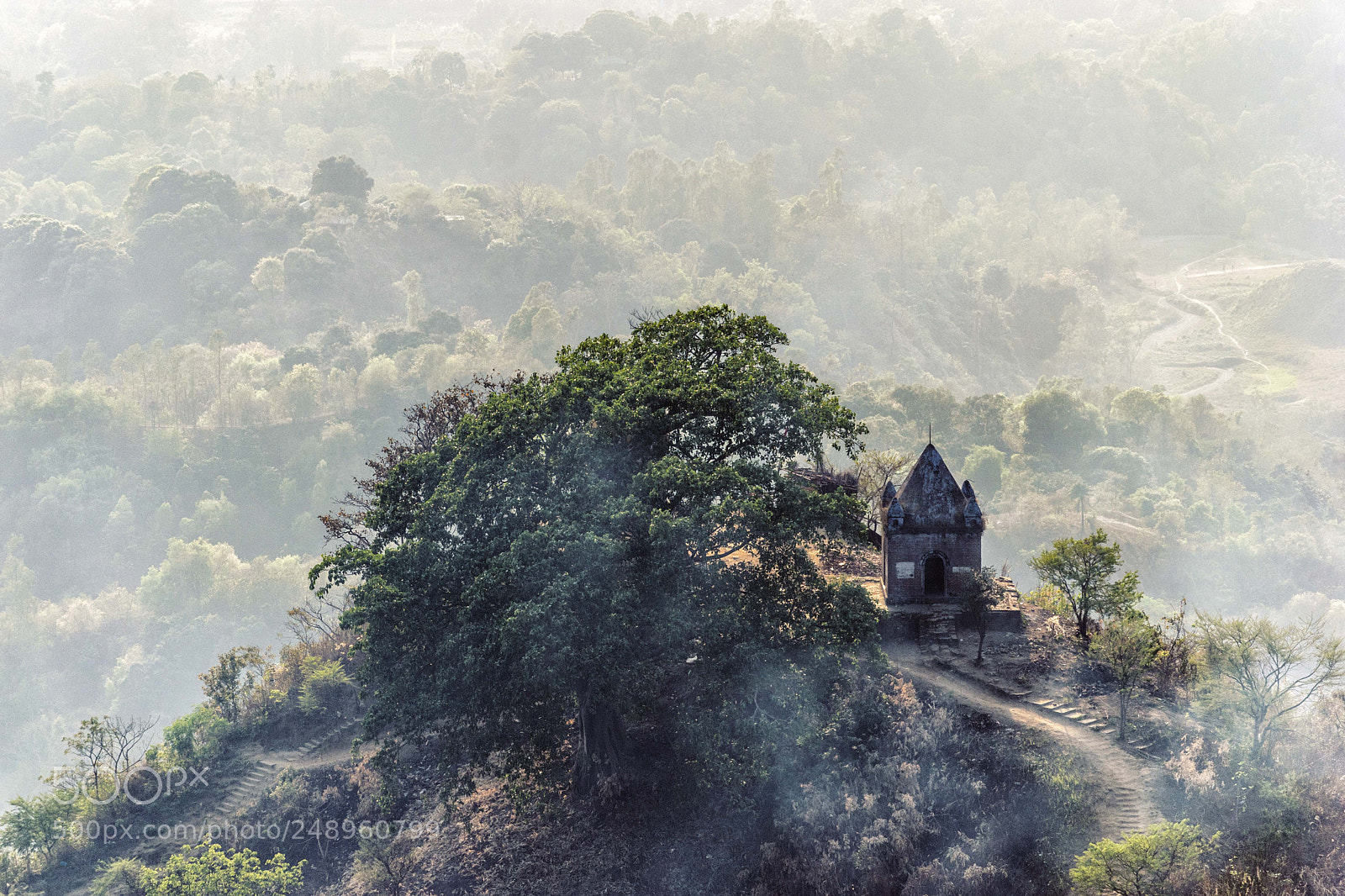 Nikon D5500 sample photo. Old birupaksha temple photography