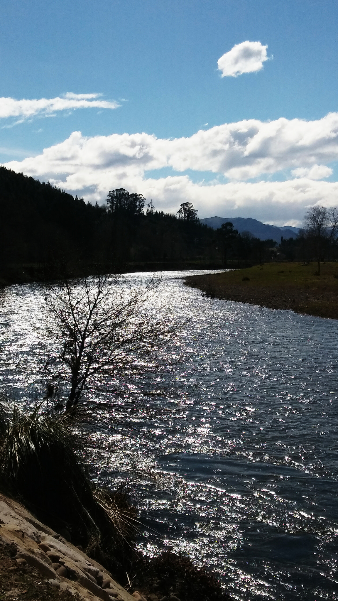 LG K10 sample photo. Silver river photography