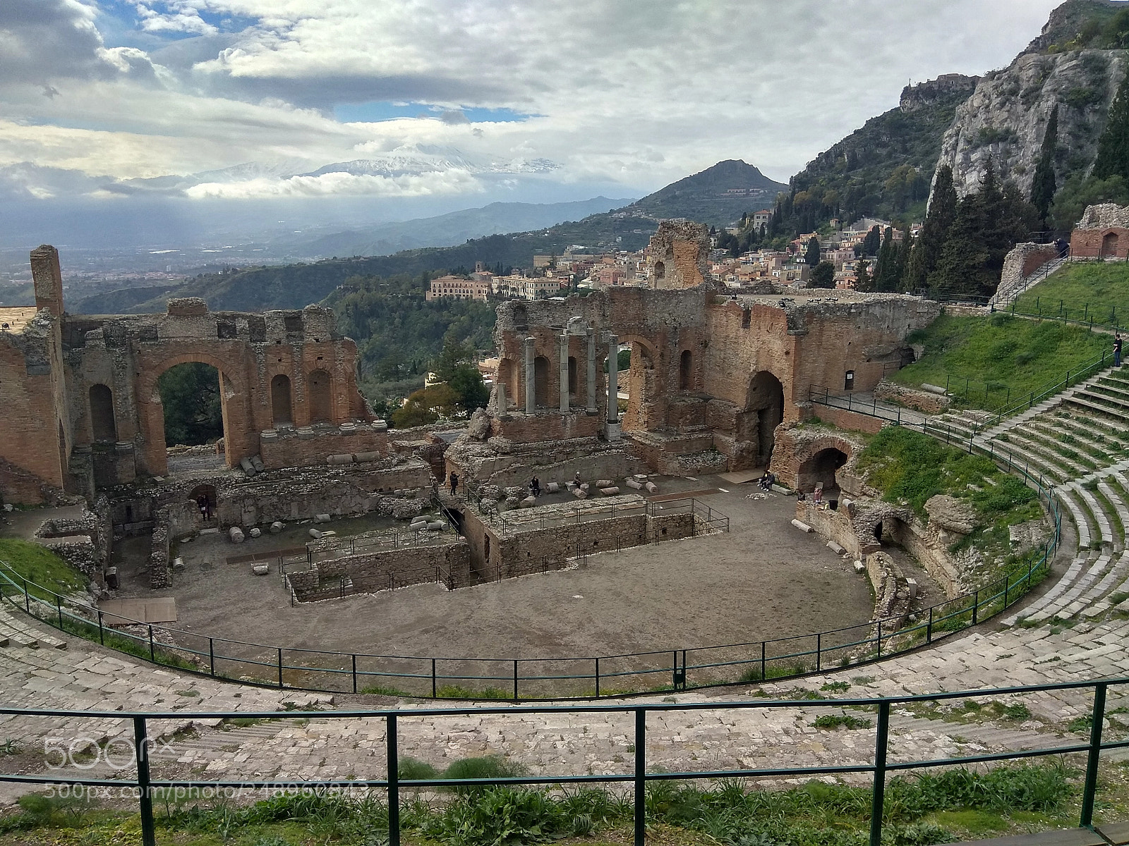 Xiaomi Redmi Note 4 sample photo. Ancient theatre of taormina photography