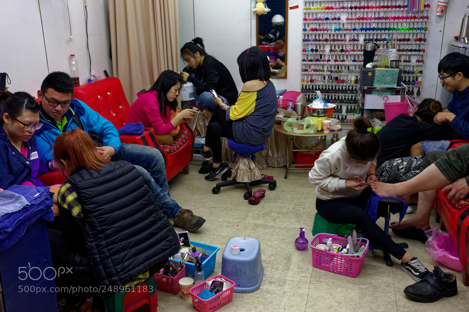 Sony a7 II sample photo. Taipei pedicure photography