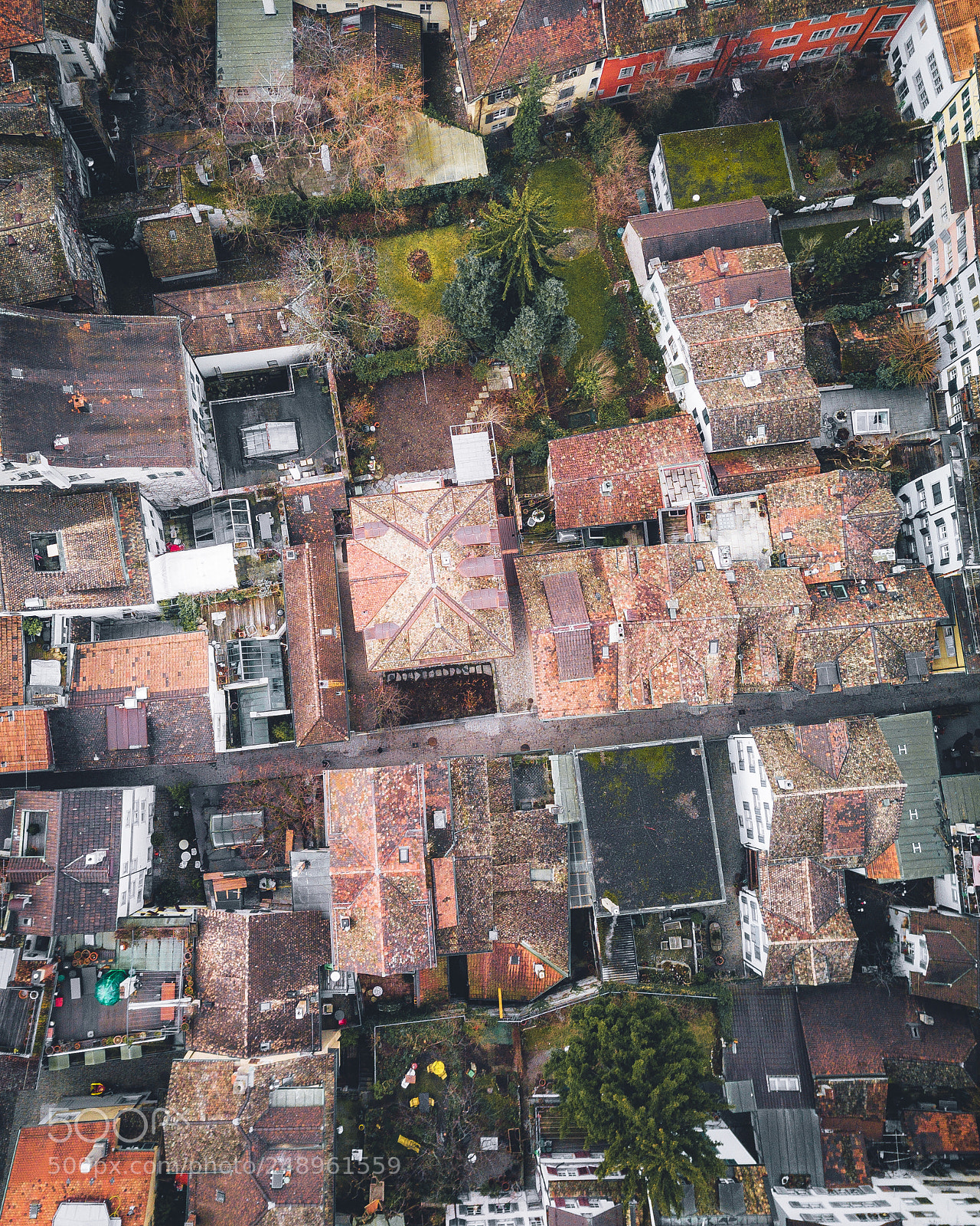 DJI FC220 sample photo. Zurich niederdorf photography