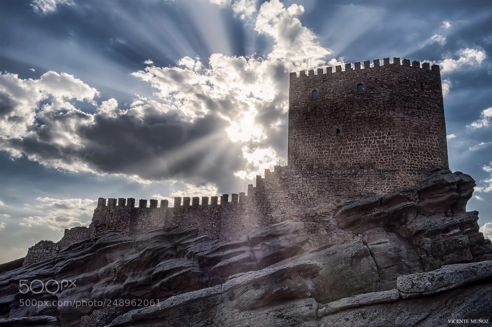 Nikon D3200 sample photo. Castillo de zafra photography