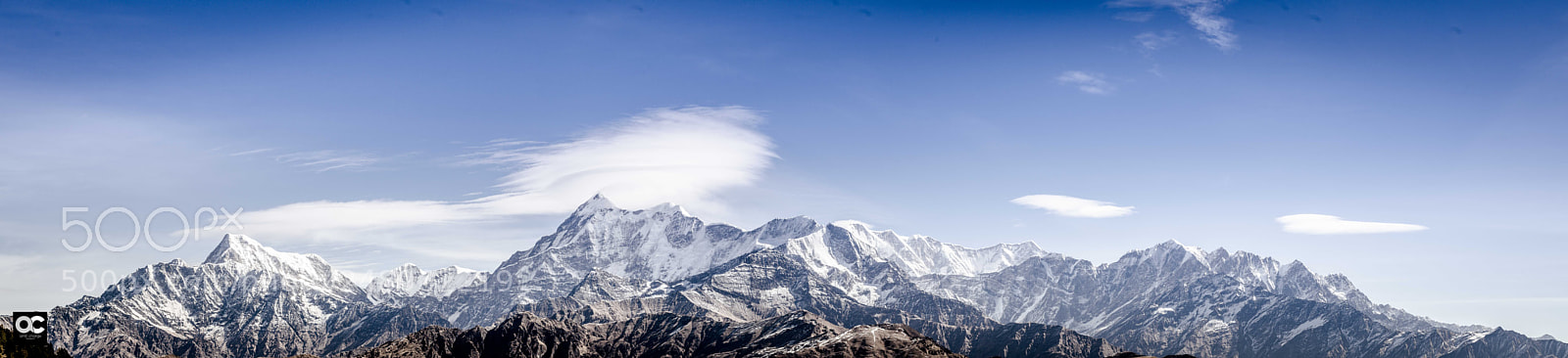 Nikon D5100 sample photo. Himalayan ranges photography