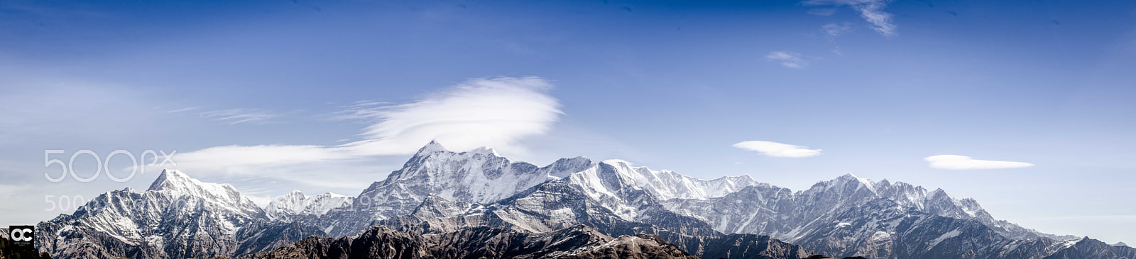 Nikon D5100 sample photo. Himalayan ranges photography
