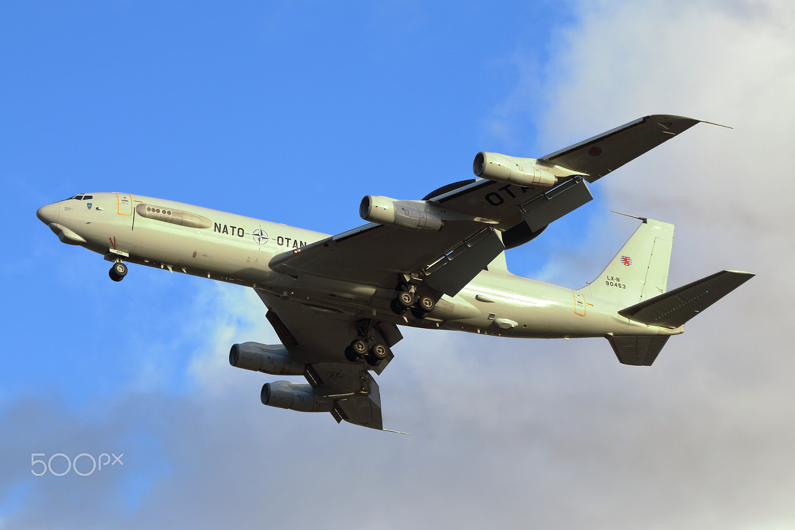 Canon EF 70-300mm F4-5.6L IS USM sample photo. Lx nboeing e a sentry (b) nato () photography