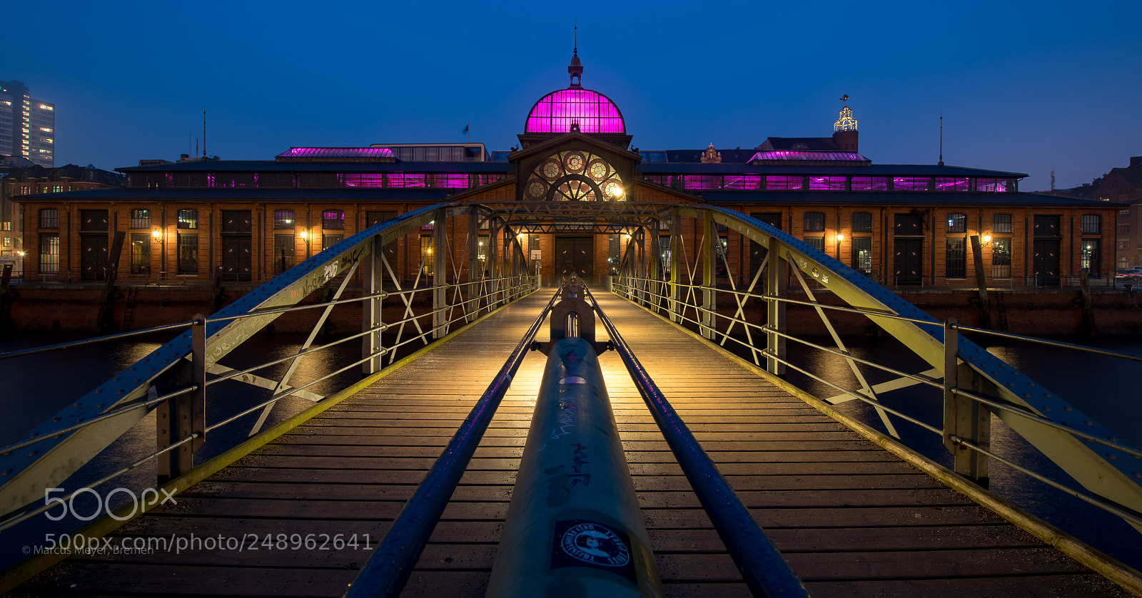 Nikon D850 sample photo. Fischauktionshalle photography