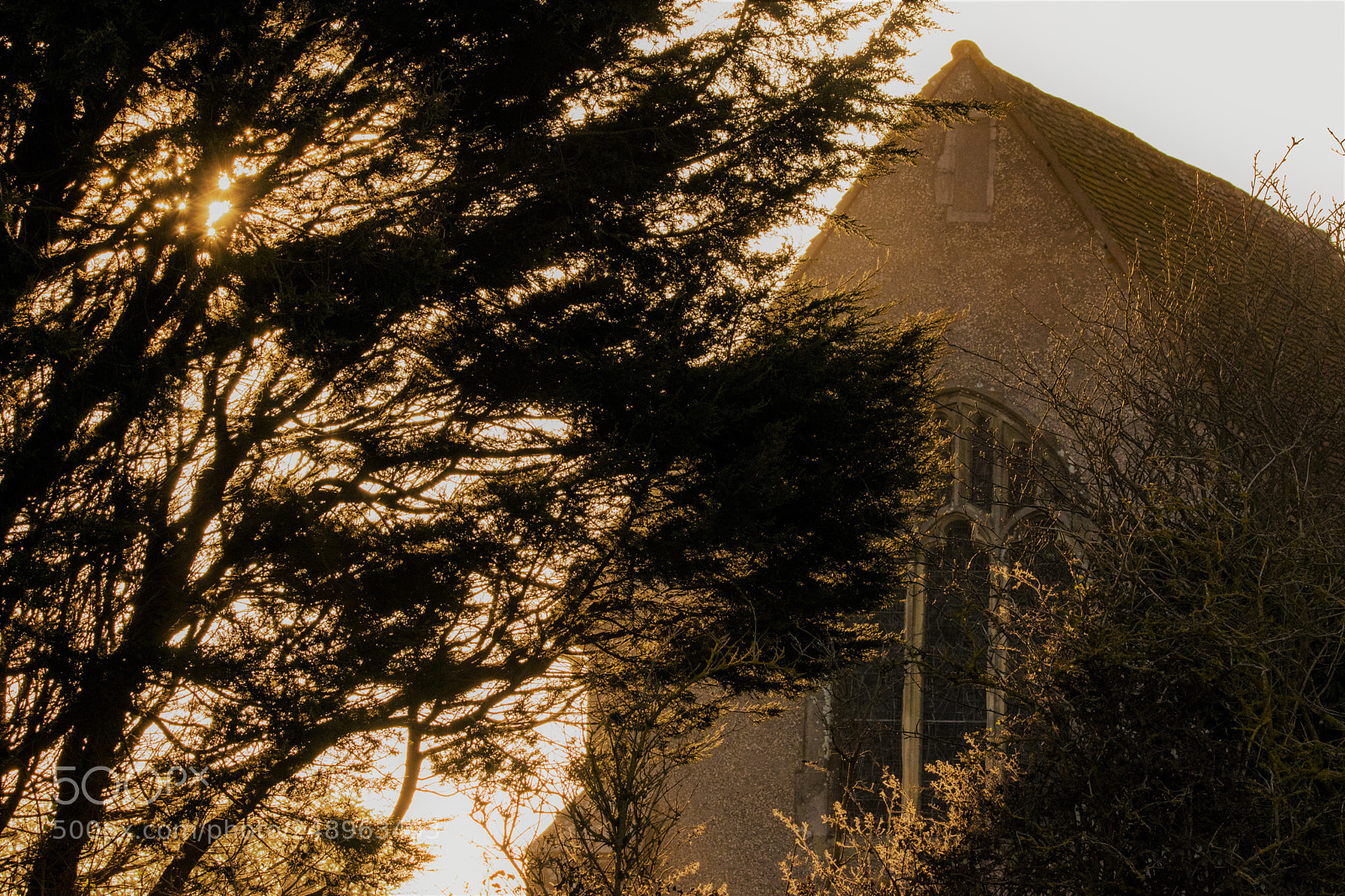 Nikon D3300 sample photo. Sunlit church photography