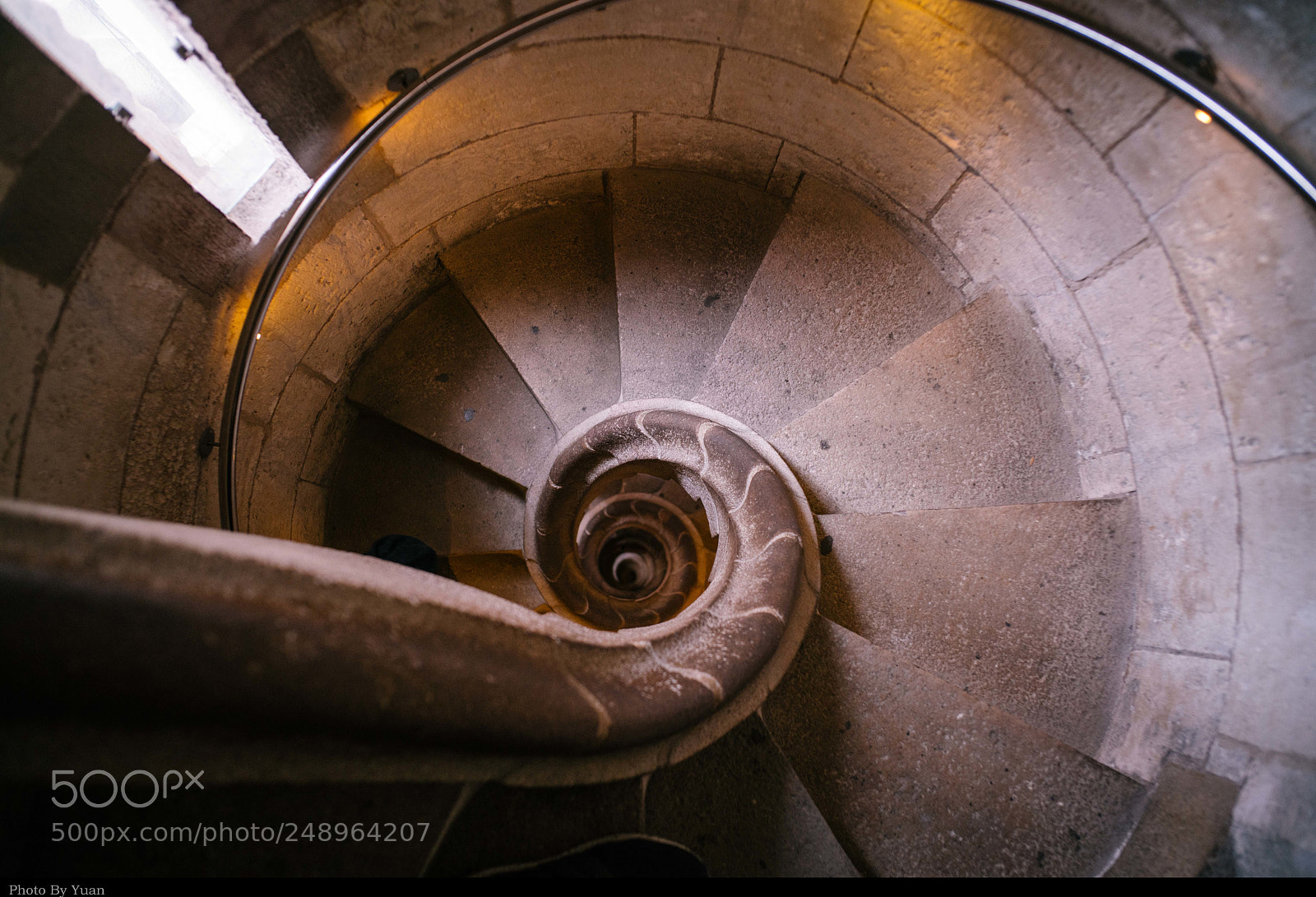 Sony a7R II sample photo. Stairs of sagrada fam photography