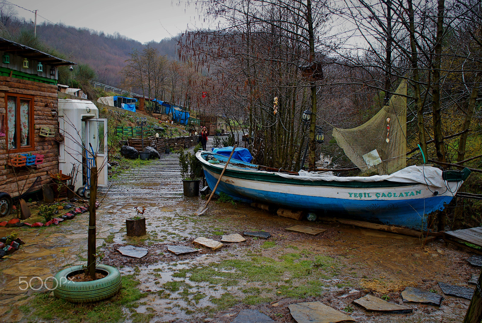 Sony Alpha NEX-C3 sample photo. Boat and way photography