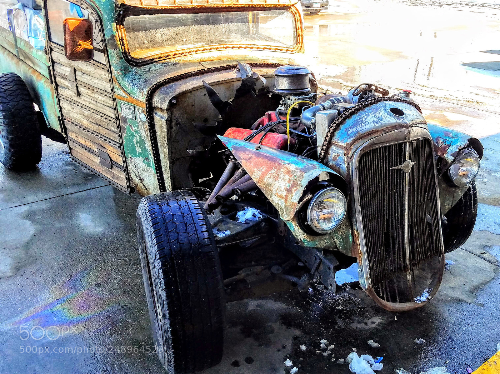 Samsung Galaxy S7 sample photo. Minnesota "rat rod" photography